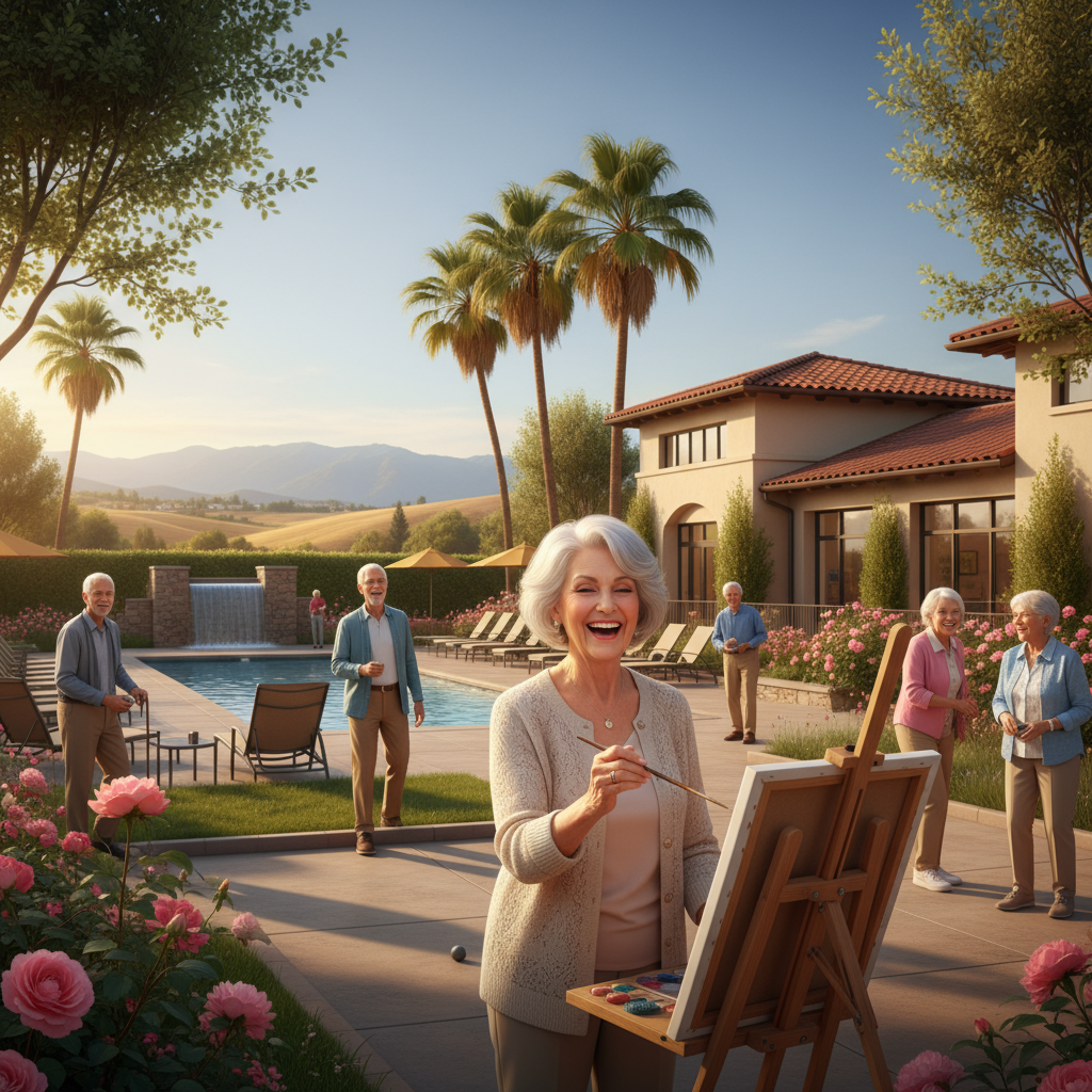 Independent living Roseville CA: Factors like amenities, cost, and care.